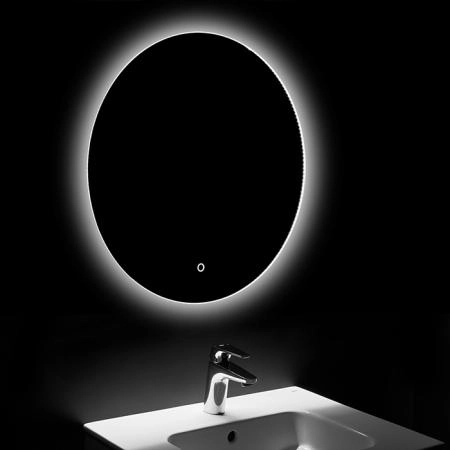 Roca Luna Зеркало круглое 60см, с LED-подсветкой по периметру, с сенсорным выключателем с диммером