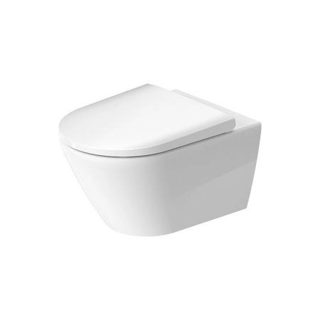 Duravit D-Neo Унитаз подвесной 2577090000, 370 x 540 мм, безободковый, в комплекте с сиденьем 0021690000 цвет: белый (Спец.цена с нашего склада!)