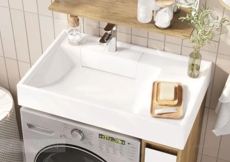 Тумба под раковину AQUATON Лондри 20 Дуб Кантри без фасада 1A267101LHDY0