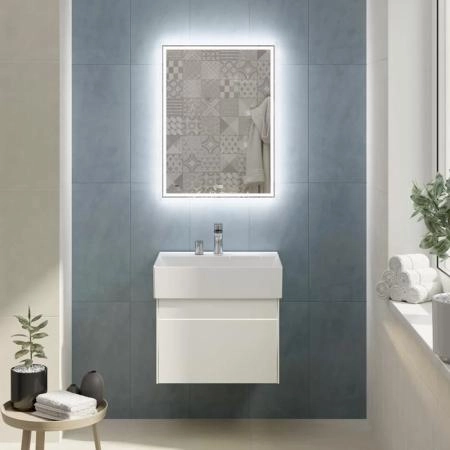 Тумба Kerama Marazzi LOGICA ЛОДЖИКА LOG.60.2\WHT подвесная 2 ящика 60 см, белоснежный