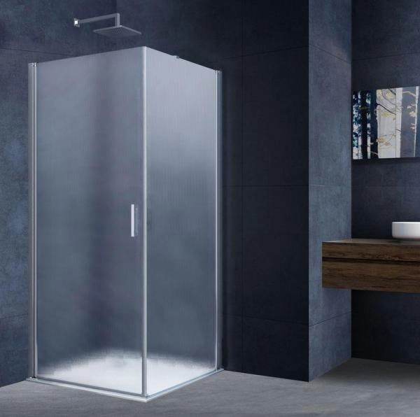 Душевой уголок Vincea Alpha VSR-3ALP9090MT, 900*900, хром, стекло текстурное