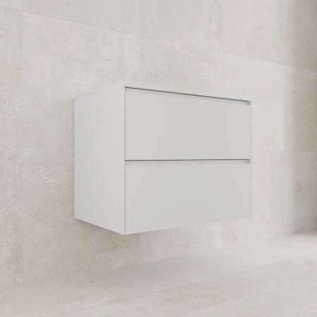 Тумба подвесная Style Line ЛИМА70 эмаль, под раковину LINE 70, 2 ящ., PLUS, белый матовый