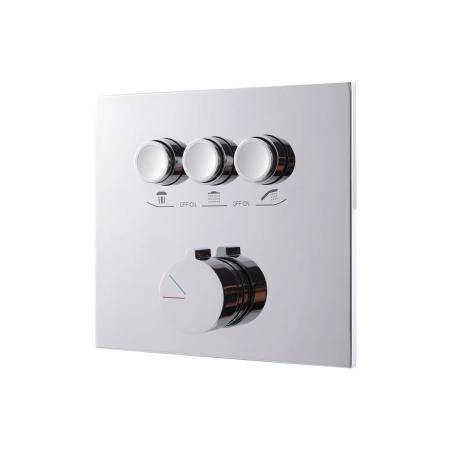 Встраиваемый смеситель Vincea для душа VSCV-431CH трехфункциональный, хром