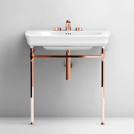 Artceram Civitas Металическая структура Quadra 55х44хh80,5см, напольная, цвет: розовое золото
