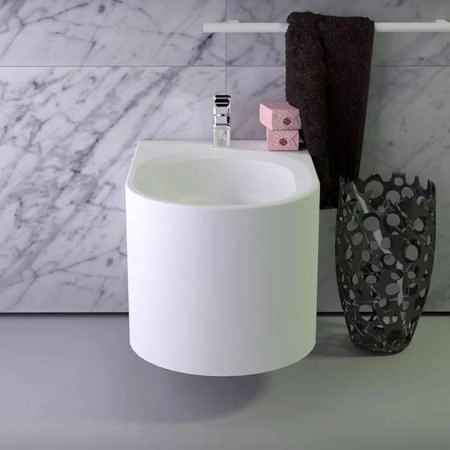 KNIEF Glow Биде подвесное 52x 9x34см, цвет: белый