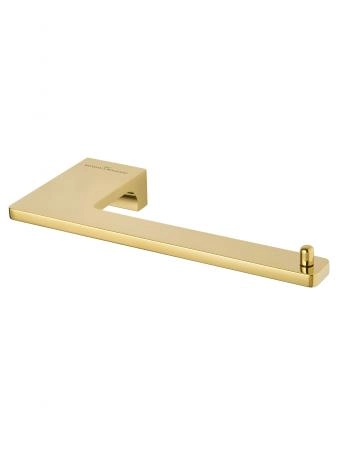 Держатель для туалетной бумаги без крышки WONZON & WOGHAND ECLIPSE, Глянцевое золото (WW-9116-LG)