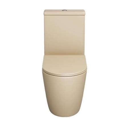 Унитаз Grossman GR-4480BEMS Color (620*365*810) БЕЖЕВЫЙ МАТОВЫЙ напольный Безободковый