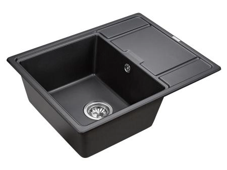 Мойка для кухни Paulmark WEIMAR, PM216550-BL, черный , 650х500 мм