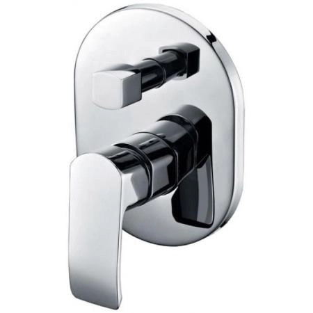 Смеситель для ванны KAISER Aurora (67277) с душем хром
