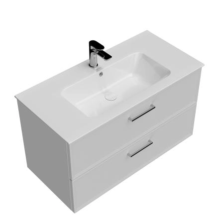 Тумба Kerama Marazzi PIANO CLASSIC ПИАНО КЛАССИК PIA.CL.95\WHT.M подвесная 95 см, 2 ящика, ясень белый матовый