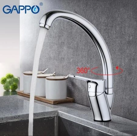 Смеситель Gappo G4136 для кухни хром