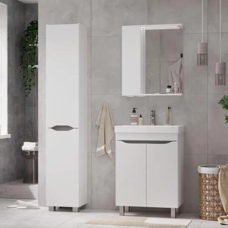 Пенал для ванной напольный Volna Lake 35