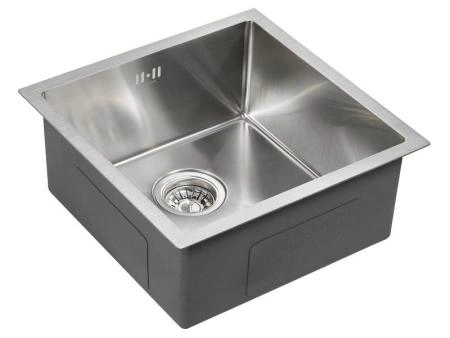 Кухонная мойка Paulmark GERBERG PM214444-BS 440х440мм брашированная нерж. сталь