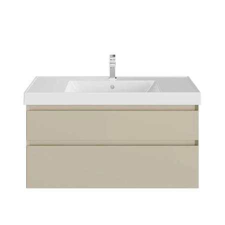 Тумба Kerama Marazzi CUBO КУБО CUB.100.2\LIM подвесная с ящиками 100, лимо матовая