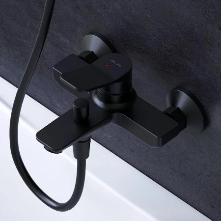 Смеситель для ванны AM.PM X-Joy F85A10022 черный