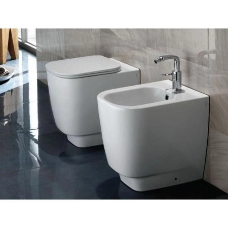 Унитаз Hatria Fusion48 YXZK безободковый напольный