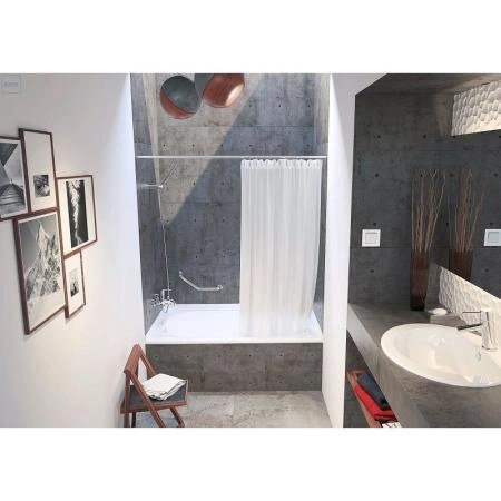 Ванна BLB Europa B05E22001 1050X700 2,3 мм сид. белый сталь