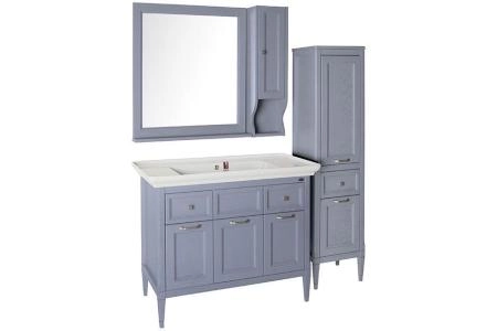 Тумба под раковину ASB-Woodline Гранда 105 Grigio