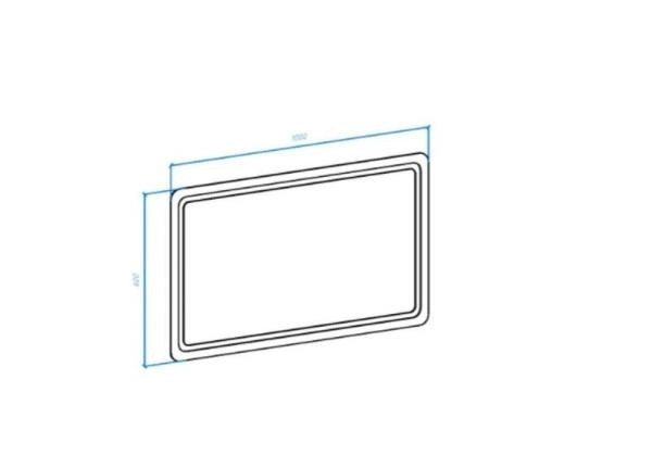 Зеркало Bellezza Альдо 100 с подсветкой
