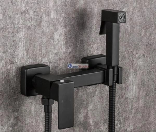 Гигиенический душ Frap F7504-6 черный