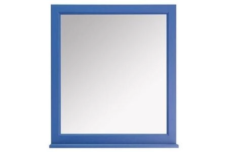 Тумба ASB Woodline Толедо 85 Smalt синий без раковины