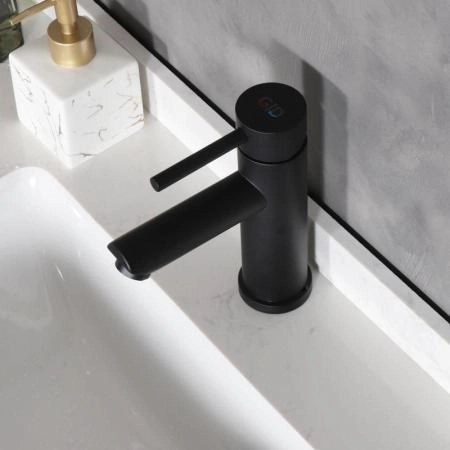 Смеситель Gid Berlin SS080-BM-K для раковины Черный матовый