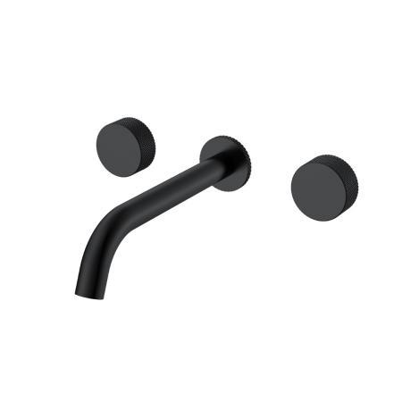 Смеситель из стены Boheme STICK TOUCH на 3 отв. BLACK 152-2-B.2