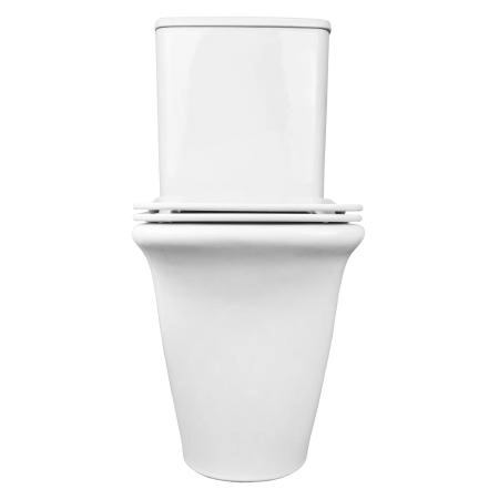 Унитаз напольный Azario AVERO 660x360х820 безободковый , смыв.мех. Geberit и сиденьем микролифт (AZ-3121-G)