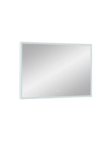 Зеркало Континент Frame white standart 1000x700 ЗЛП2 с подсветкой
