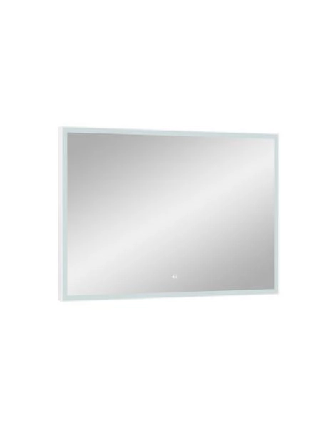 Зеркало Континент Frame white standart 1000x700 ЗЛП2 с подсветкой