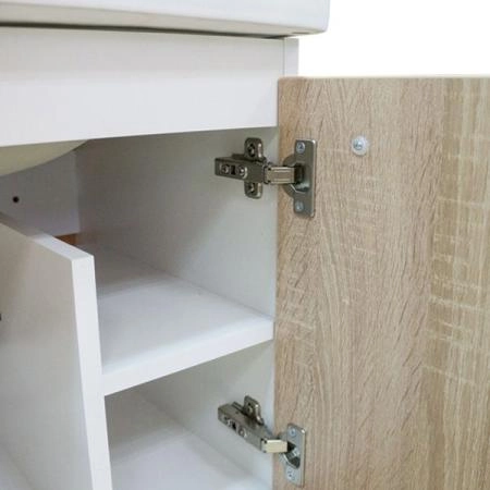 Тумба с раковиной Comforty Рига-60 дуб сонома