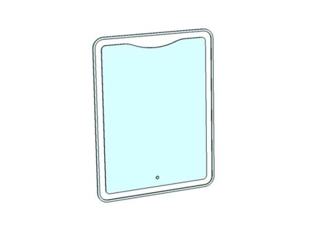 Зеркало LED Corozo Орли 600х800 А, сенсор