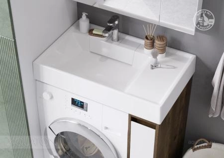 Тумба под раковину AQUATON Лондри 20 Дуб Рустикальный без фасада 1A267101LHDR0