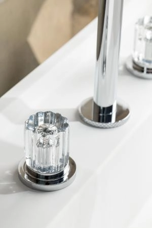 Смеситель на столешницу Boheme ELEGANTE на 3 отв. CHROME 152-CR-EL