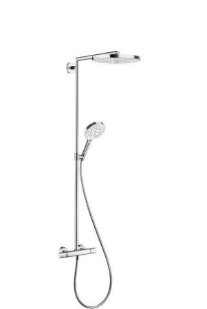 Hansgrohe Raindance Select 27129400 Душевая система 240 2jet Showerpipe белый хром