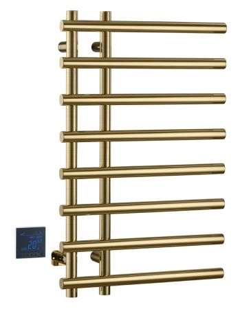 Полотенцесушитель электрический Boheme круглый сухой MATT GOLD 722-MG