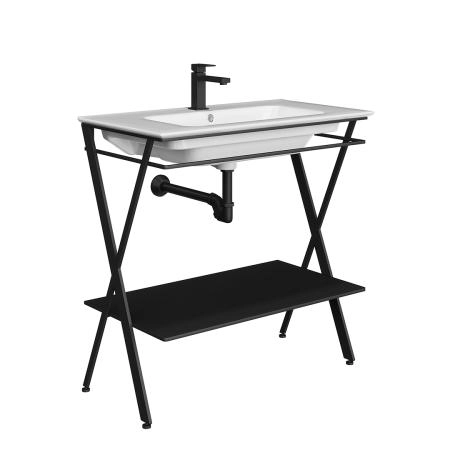 Металлическая структура Kerama Marazzi PIANO NEXT ПИАНО НЕКСТ PIA.N.85\BLK напольная 85, черная матовая