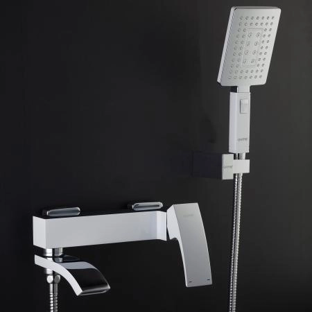 Смеситель GAPPO G3207-8 для ванны, белый