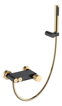 Смеситель STICK Boheme для ванны BLACK TOUCH GOLD 123-BG.2