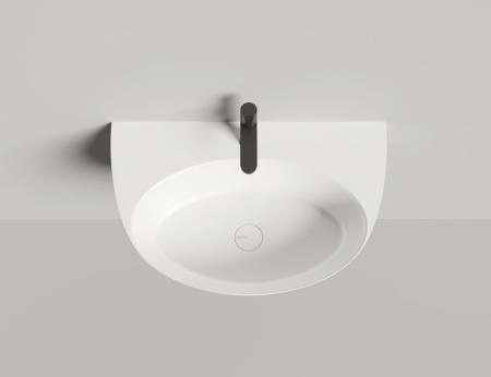 Раковина Salini ALDA WALL 03 S-Sense глянцевая 71x45 140313G накладная без отв.смесителя