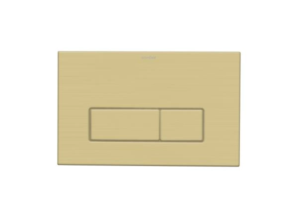 Кнопка для инсталляции Boheme нерж.сталь Matt Gold 669-MG