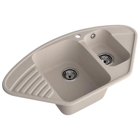 Кухонная мойка GranFest QUARZ 14, песочный