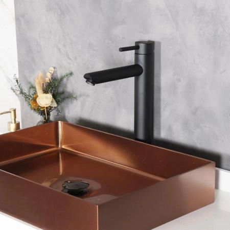 Смеситель Gid Berlin SS080-BM-D для раковины Черный матовый