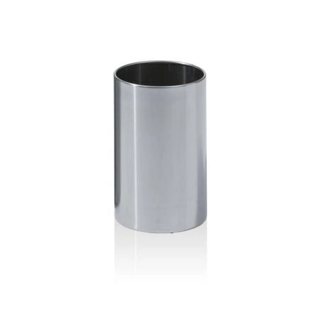 Decor Walther DW 104 Корзина для бумаги 20xh32см, напольная, цвет: сталь полированная