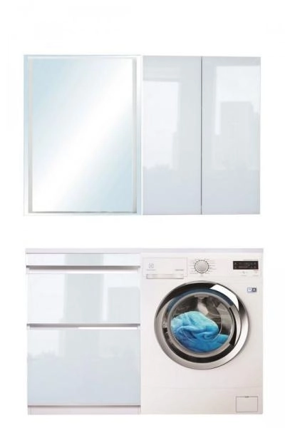 Подвесной шкаф Style Line Elfante Даймонд 600*800 Люкс белый, PLUS