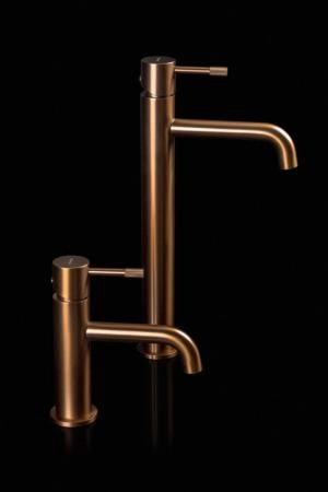 Смеситель для умывальника Boheme высокий, Uno Brushed Bronze 462-BRB