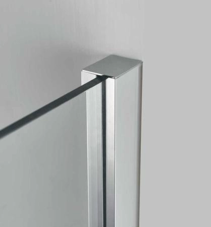 Душевой уголок Vincea Alpha VSR-3AL8011CLGM, 1100*800, вороненая сталь, стекло прозрачное