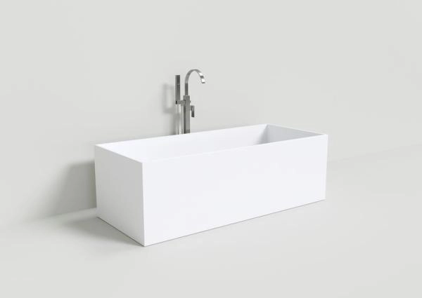 Ванна NT BAGNO NT205 TRIESTE 1700x720 искусственный камень белый матовый