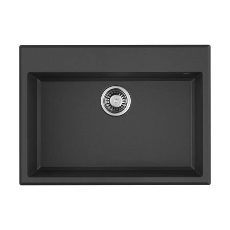 Кухонная мойка Omoikiri Tedori 68-BL Tetogranit/черный 4993964