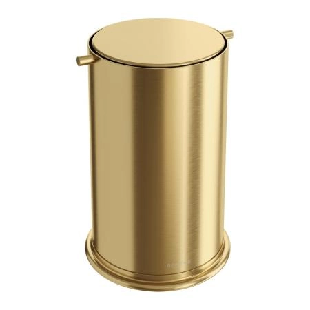 Ведро Boheme для мусора с вращающейся крышкой Matt Gold 10916-MG